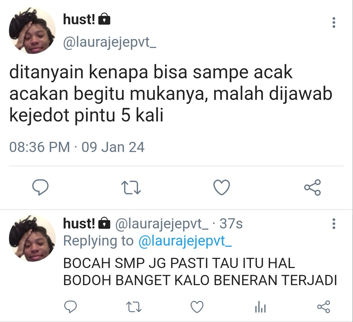 ; banyak khawatir

lee haechan few tweets au