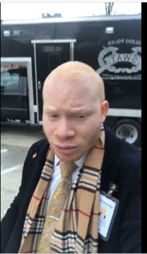November 8th 2018 - Sir Maejor Page, President of Black Lives Matter Greater Atlanta on FB Live in downtown Toledo holding The Toledo SWAT Team accountable for Terrorizing the Black Community.  

#SirMaejorPage #SirMaejor #BLMGA #BLMATL #BLMAtlanta