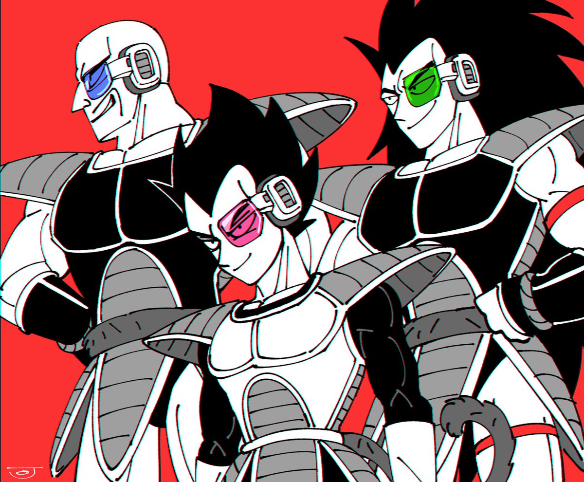 사이얀 트리오~ 
#DragonBallZ  #ドラゴンボルドー