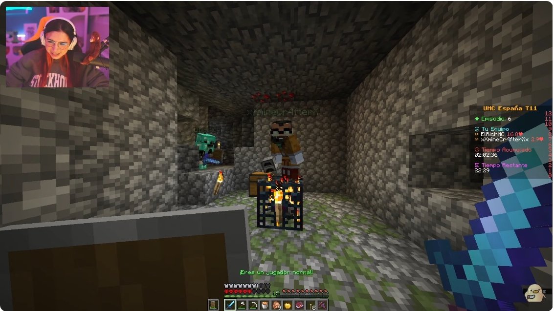 🔥 CUARTOS DE FINAL - 2 🔥

T2 (🏆 Killer y Zady con épica pelea vs Rich y Kaky, Tonacho y Kau en el Stronghold, Rubik asesinado en el Nether...)

T11 (🏆 Rich y Para, 7 jugadores en 0,0, Maldito aguantando como rata, las ancient cities, Felipez liándola sin armor...)

⬇️ VOTA ⬇️