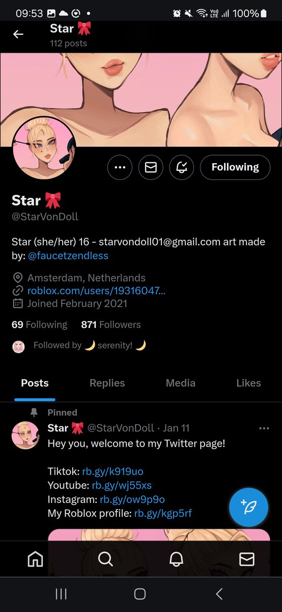 Starfire0905's tweet photo. @StarVonDoll Done! :) https://t.co/WxbhJ9CPra