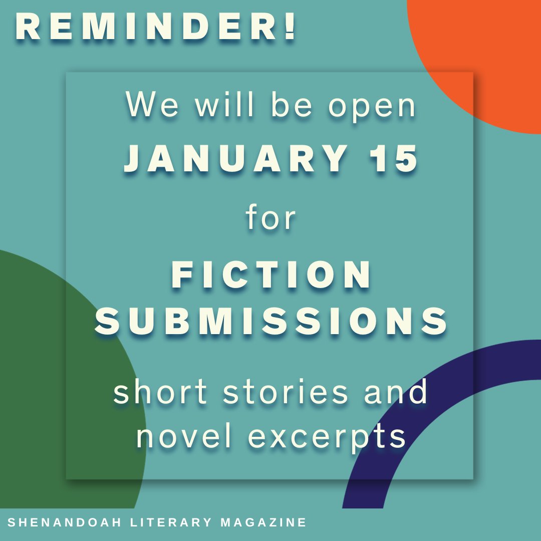 Just a reminder: Fiction submissions for short stories and novel excerpts are open TOMORROW!!! Only the first 250 submissions will be accepted! Check out the link in our bio!🎉😊