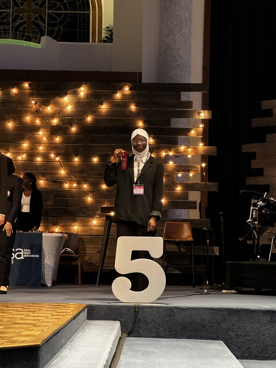 foster_hosa's tweet photo. Aderi Ismaila placed 5th in Researched Persuasive Writing and Speaking! Proud of her hard work and another awesome speech! #ptn @LamarCISDCTE @FosterHSNews https://t.co/Q7aIKA15pm