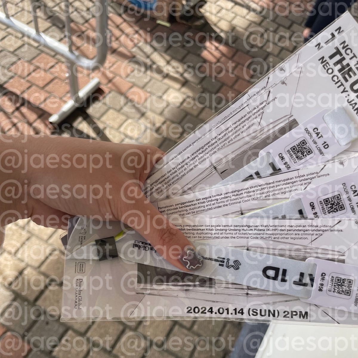 jaesapt's tweet photo. Tiket NCT 127 3RD TOUR | NEO CITY : THE UNITY in Jakarta
Sold 🔥🔥
Thankyou sijeunii💚💚💚 https://t.co/dNY4OMxacc