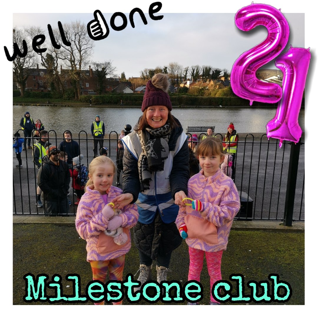 Well done to the newest members of our milestone club 💚💚 #loveparkrun #milestoneClub