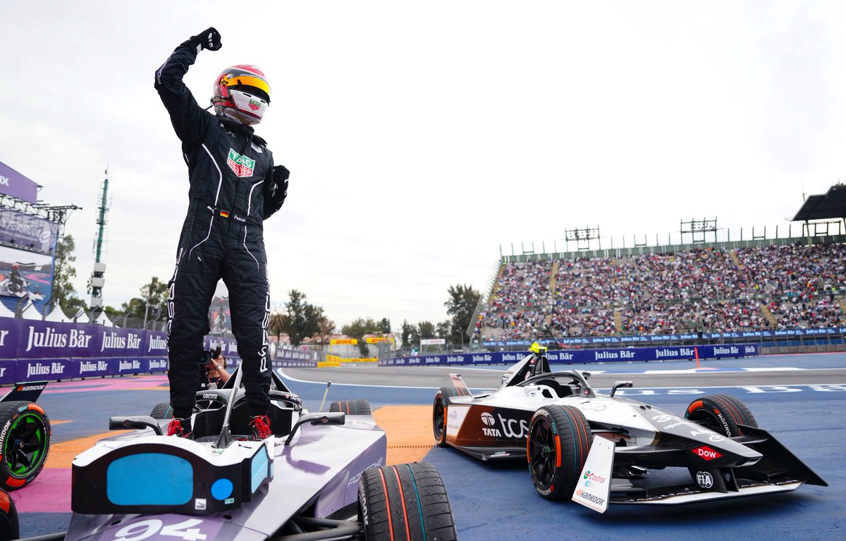 FIAFormulaE's tweet photo. Season 10 is off to an AMAZING start 🤩

Thank you Mexico City for kicking off the season in style! 🇲🇽

@hankook_sport #MexicoCityEPrix https://t.co/FrSjrFNfXK