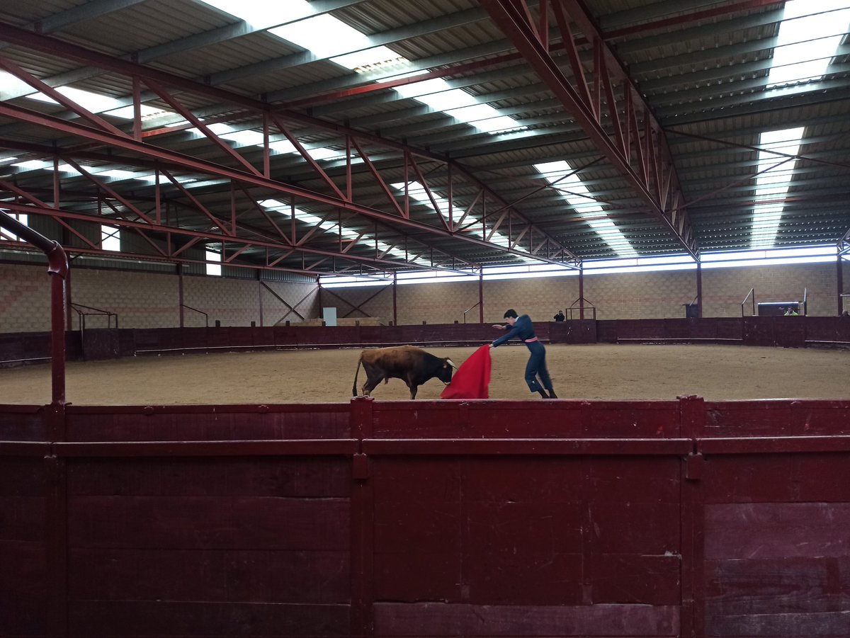 el_apartado's tweet photo. Agradecer a @DiegoGarciaInf y @ftorodelidia el acercar el campo y el mundo del toro al aficionado. Hemos echado una buena mañana de tentadero. Gracias a todos. https://t.co/0zSwpefy2C