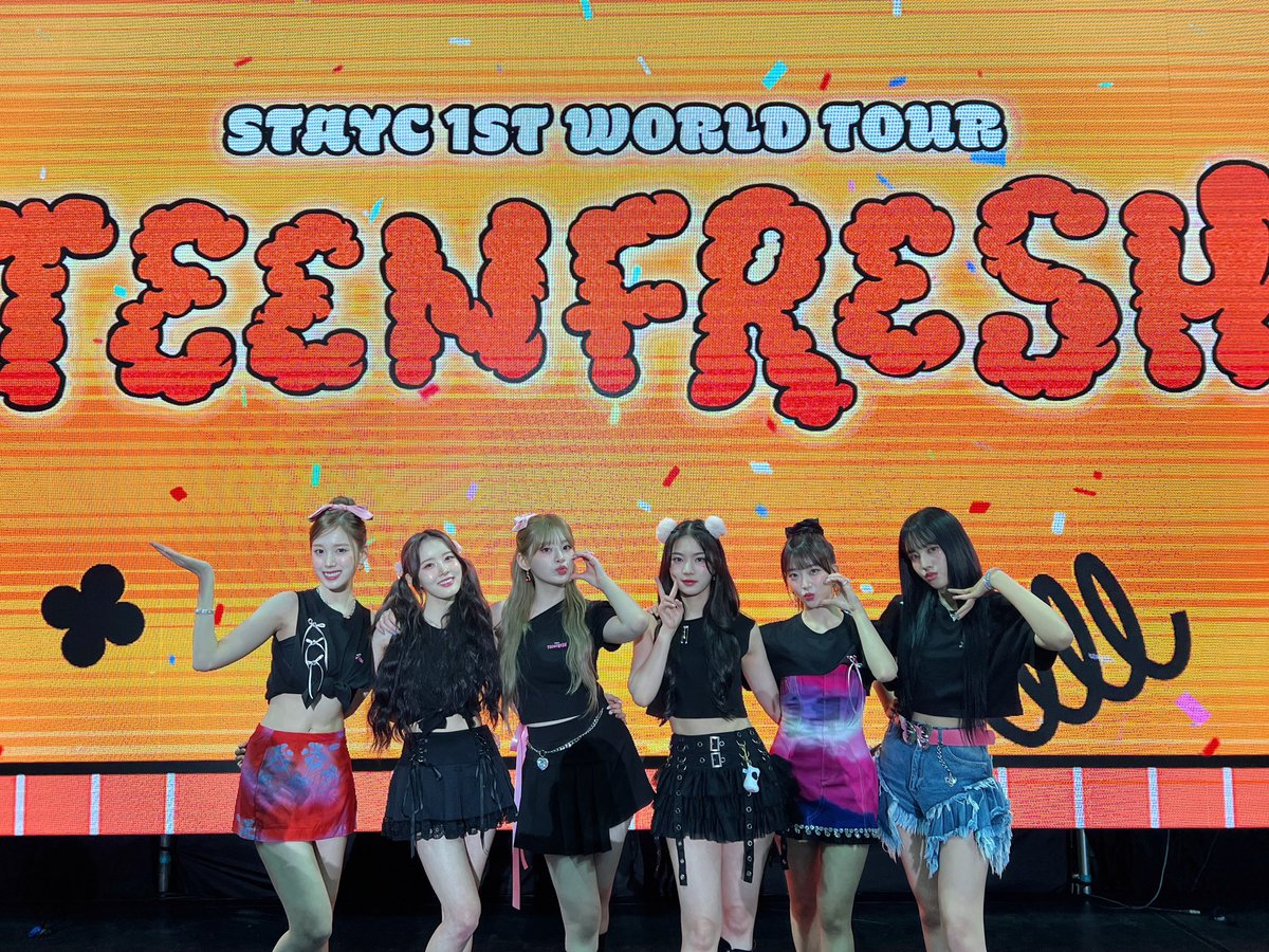 STAYC_official's tweet photo. 📸 ❥･•💖

240114
STAYC 1ST WORLD TOUR
[TEENFRESH] in TAIPEI

#STAYC #스테이씨 
#TEENFRESH https://t.co/pTLPKKVSTl
