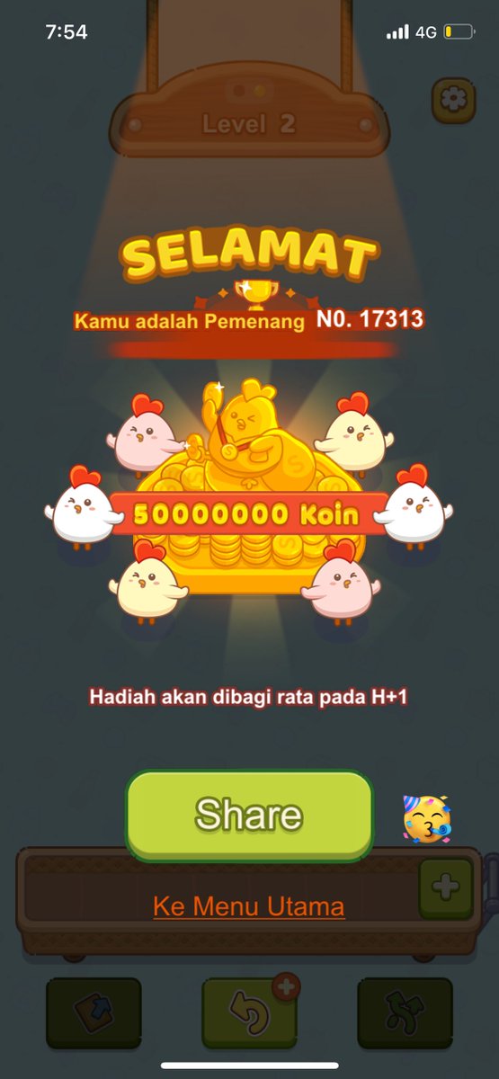 autumnjinyoung's tweet photo. My real first win ๐ญ๐ญ Ya Allah akhirnya bisa jugaa ๐ญ๐ญ๐๐๐๐คฉ๐คฉ๐คฉ๐ฅณ
Maaf banget norak, berbulan bulan main akhirnya bisa juga bikin screen record begini ๐ฅน๐ฅน๐ญ๐ฅณ๐ฅณ๐๐ป๐๐ป
#cocoki https://t.co/yRyZWX5dQn
