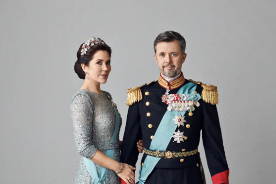 RoyalCentral's tweet photo. The reign of King Frederik X of Denmark has begun.

His Majesty took the throne on January 14 2024.

Their Majesties King Frederik X and Queen Mary of Denmark. https://t.co/70BfFCB1ee