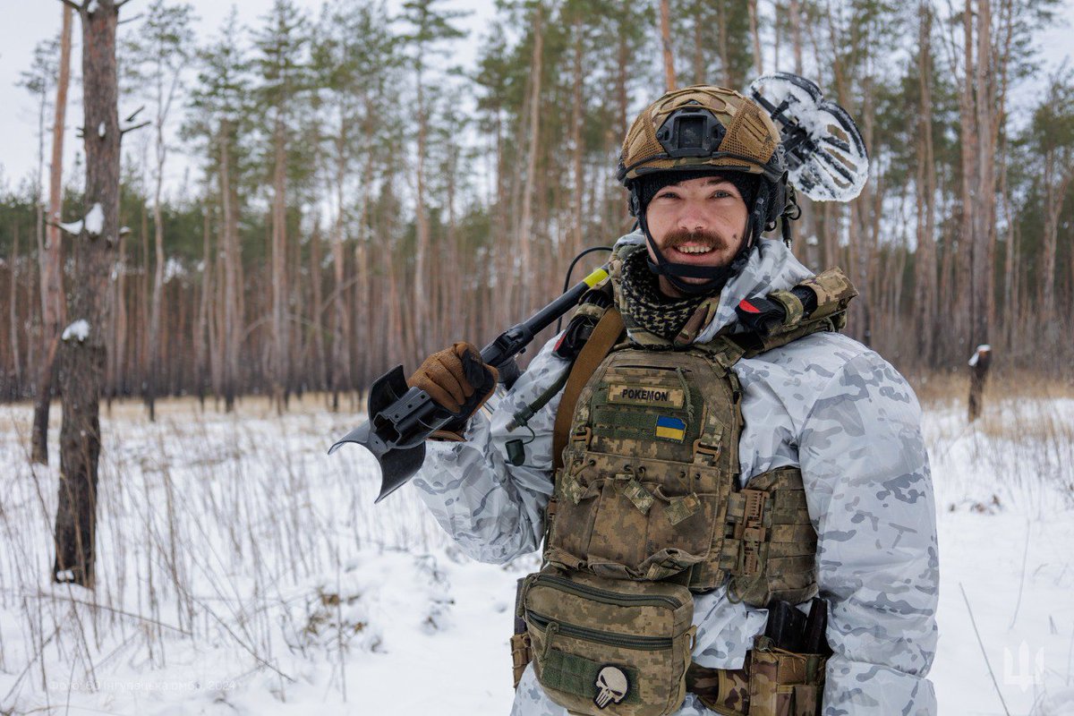 His mission is to clear Ukrainian land of russian mines and save the lives of our warriors and civilians. 📸: 60th Mechanized Brigade