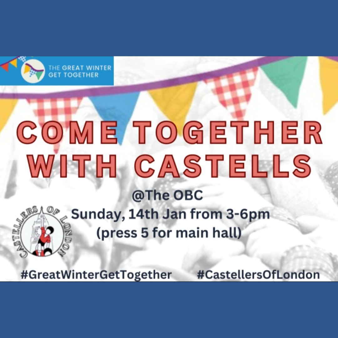 Castellers of London (@castellersldn) on Twitter photo Send us a DM if you are joining us!
A fantastic opportunity to learn about human towers and make new friends in London! <a href="/great_together/">Great Get Together</a> Send us a DM if you are joining us!
A fantastic opportunity to learn about human towers and make new friends in London! <a href="/great_together/">Great Get Together</a>