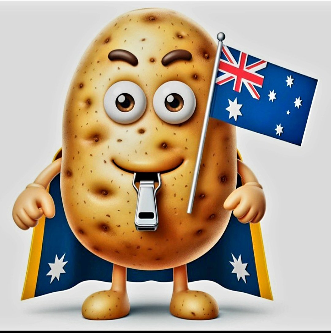 A potato blowing a dog whistle  - now where have I seen that before?
