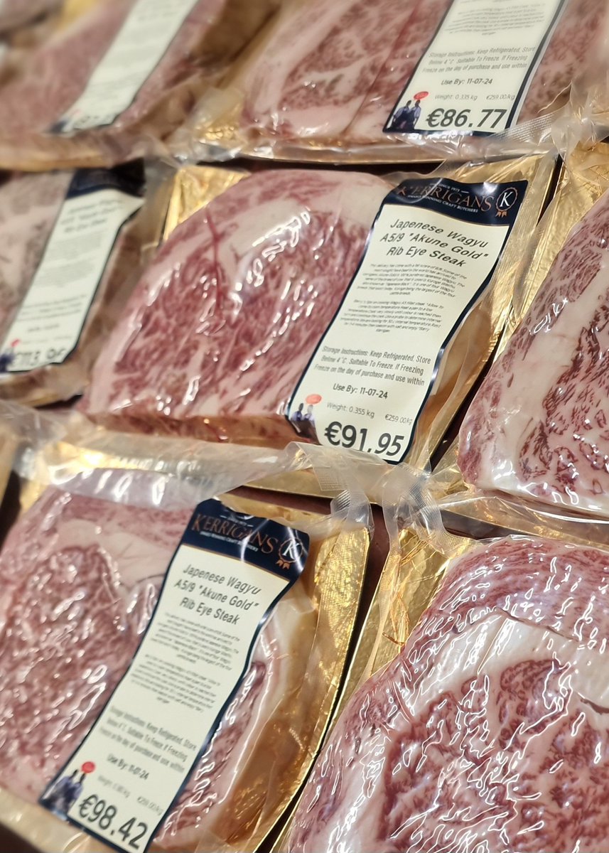 Our latest batch of Japenese Wagyu A5 Rib Eye is now available to buy ..We also been able to negotiate a 16% discount for a volume purchase which we have passed onto our customers