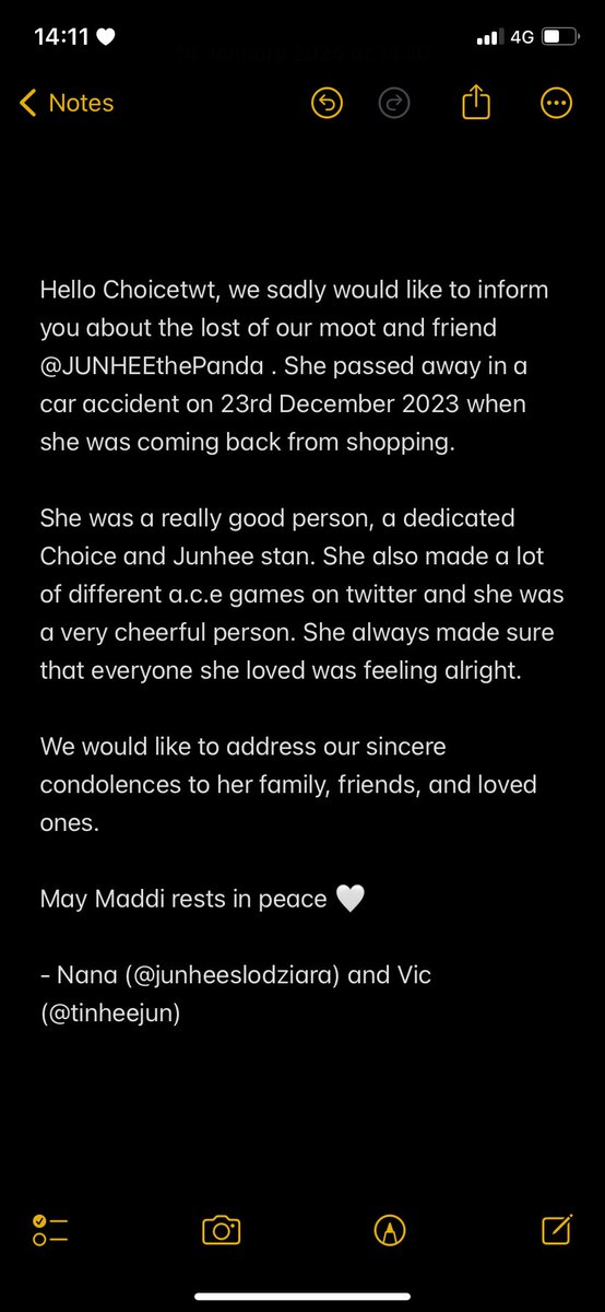 tinheejun's tweet photo. tw // death, car accident 

rest in peace angel @JUNHEEthePanda 🤍 https://t.co/GjuhSh6XVu