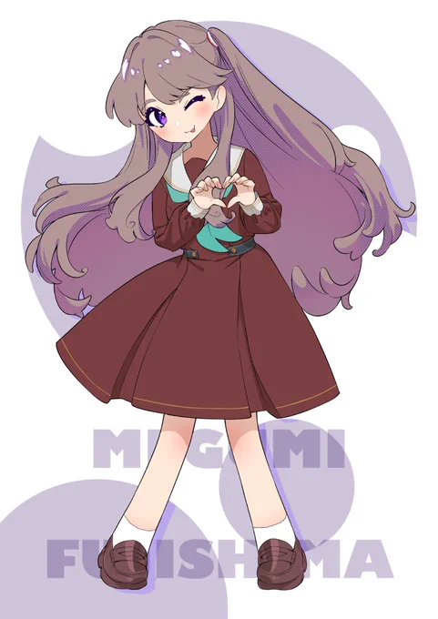 藤島慈さんを描きました  #蓮ノ空美術部