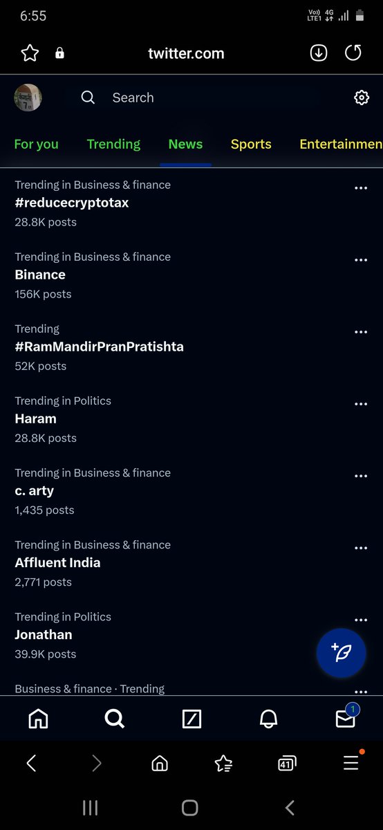 Reducecryptotax's tweet photo. Trending with 28K posts  
 #ReduceCryptoTax 
जितना हो सके, अधिक से अधिक, लाइक, शेयर Qoute Retweet करते रहे और hashtag #ReduceCryptoTax का ईस्तेमाल जरूर करे, जितना अधिक चर्चा में होगा, उतना अधिक चर्चित (Trending) होगा !!! It's non stop campaign untill we get success!!! https://t.co/eMbeaWKRhn
