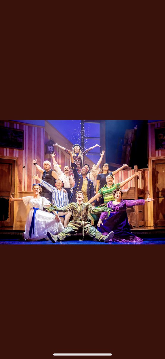 Potentially a goodbye to Neverland and Chris bean for the last time at the lyric theatre today! It’s been an absolute delight!