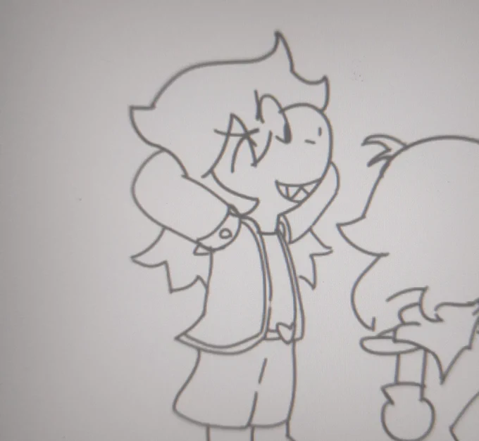 Been thinking about it for a while but would you guys like a deltarune my time animation utilizing a similar coloring style to omori? No reason in particular... 