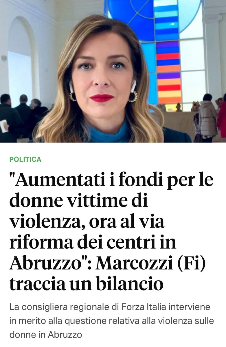 In questa legislatura sono riuscita a sbloccare anni di immobilismo col raddoppio dei fondi per i centri antiviolenza e con l’approvazione del Reddito di Libertà a favore delle vittime di violenza. Ora serve l’ultimo passo… 

#NoAllaViolenzaSulleDonne

➡️ facebook.com/share/p/52cWRk…