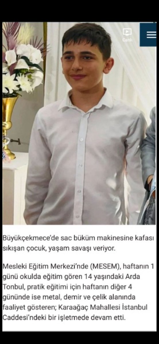 Bu çocuğun vebalini kim çekecek
<a href="/RTErdogan/">Recep Tayyip Erdoğan</a>
<a href="/dbdevletbahceli/">Devlet Bahçeli</a> 
<a href="/isikhanvedat/">Prof. Dr. Vedat Işıkhan</a>
<a href="/akbasogluemin/">Av. M.Emin AKBAŞOĞLU 🇹🇷</a> 
<a href="/AhmetAYDIN_02/">Ahmet AYDIN</a> 
<a href="/AvOzlemZengin/">Av. Özlem Zengin 🇹🇷</a> 
<a href="/drbetulsayan/">Dr.Betül Sayan Kaya 🇹🇷</a> 
<a href="/kemalsamlioglu/">Kemal ŞAMLIOĞLU</a> 
<a href="/memetsimsek/">Mehmet Simsek</a>
<a href="/vedatbilgn/">Vedat Bilgin</a> 
<a href="/_cevdetyilmaz/">Cevdet Yılmaz</a> 
<a href="/Yusuf__Tekin/">Yusuf Tekin</a>
<a href="/murat_kurum/">Murat KURUM</a>

Hakkımızı İstiyoruz #StajyerÇırakBeklemektenBıktı