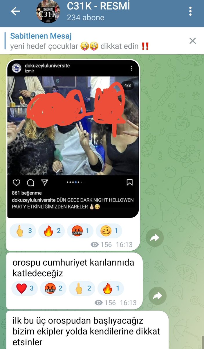 Emniyet açıklama yapsa iyi olur. 
Çocukları, öğrencileri hedef göstermeye başladılar. 
Yurtdışında yaşayanlar haricinde hepsi tutuklandı mı? 
<a href="/EmniyetGM/">Türk Polis Teşkilatı</a> <a href="/TC_icisleri/">T.C. İçişleri Bakanlığı</a>
#SokakHayvanlarıSahipsizDeğil
#C31KTUTUKLANSIN