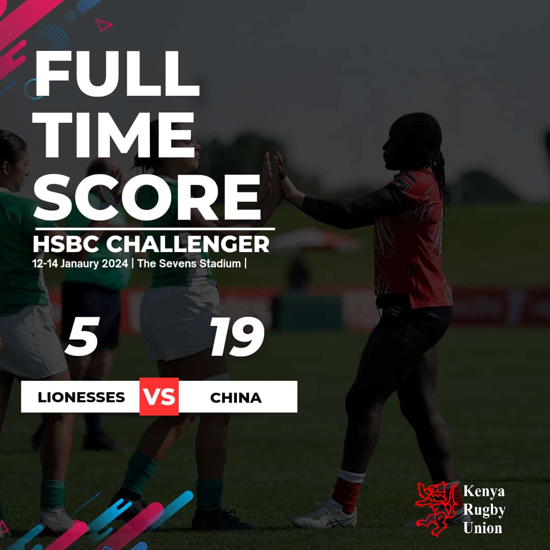 A battling performance from the @kenyalioness who finish second in Dubai. #KenyaLionesses #7sChallengerSeries #HSBCSVNS