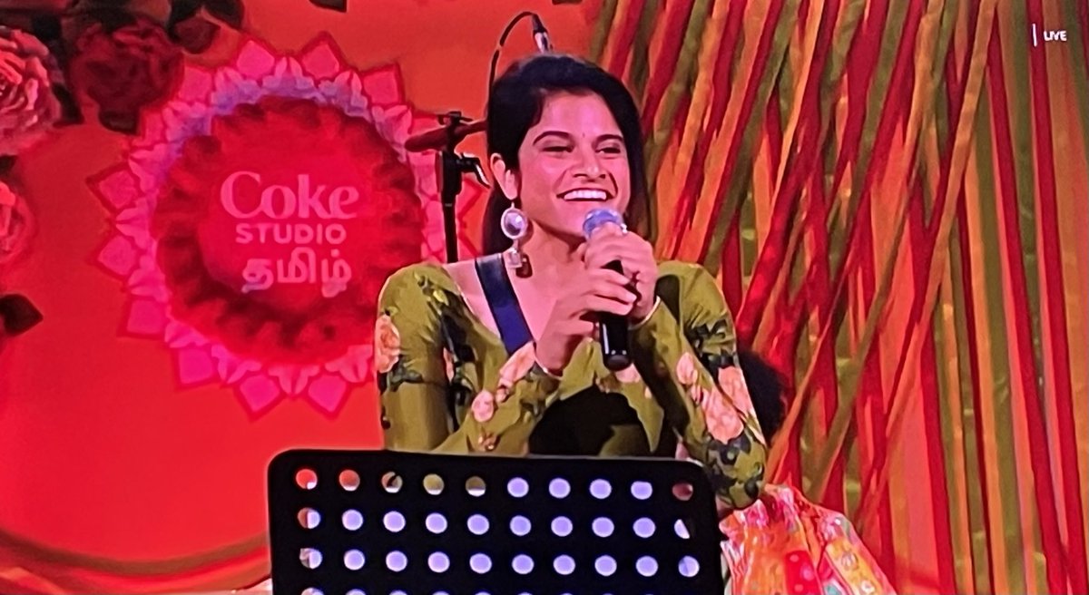 bb_sambavam's tweet photo. Coke studio tamil team requested Maya to sing rayil vida polam va

#BiggBossTamil7 https://t.co/3CldROsTmL