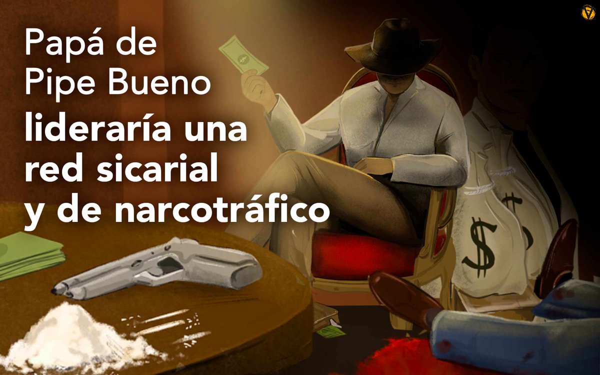 La Fiscalía recibió informes de embajada de EE. UU. que acusan a Dagoberto Giraldo, padre de Pipe Bueno, de liderar red de tráfico de cocaína y tener una red de sicarios.
¿Si Rancho MX llega a tener dineros de narcos que pasará @activosSAE? 
voragine.co/historias/inve…
#NarcoFiles