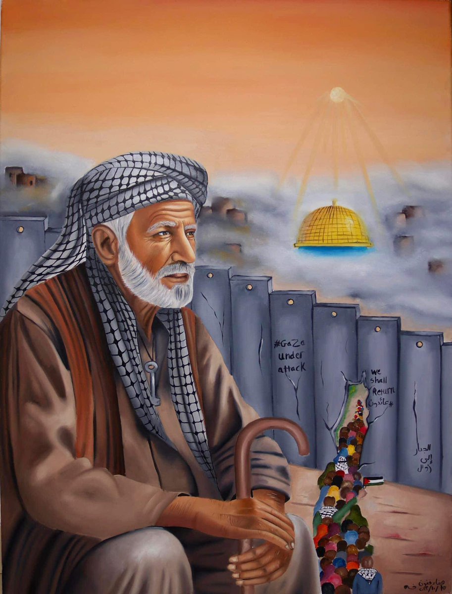 Palestinian artist Hanna Fanoun  
<a href="/OnlinePalEng/">PALESTINE ONLINE 🇵🇸</a> @Pal_action <a href="/PalArtCol/">PalArt Collective</a>  <a href="/TWIPMagazine/">This Week in Palestine</a> <a href="/jackieschneider/">Jackie Palestinian Lives Matter Schneider 🌹</a> <a href="/PalStudies/">Institute for Palestine Studies</a> <a href="/PalFeminist/">Palestinian Feminist Collective</a> <a href="/art_Support1/">دعم الفنانين✨🎨Artists support</a> <a href="/ElkaderEmad/">Emad art</a> <a href="/maha_1art/">مها بنت عبدالله 🎨</a> <a href="/artists_100/">𝔸ℝ𝕋 | ْفَن</a> <a href="/atoomaa_art/">Atoomaa🎨</a> <a href="/awdhaied/">Awdhah art</a> @art88833