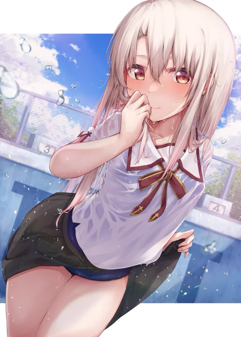 (再)濡れ透けイリヤ