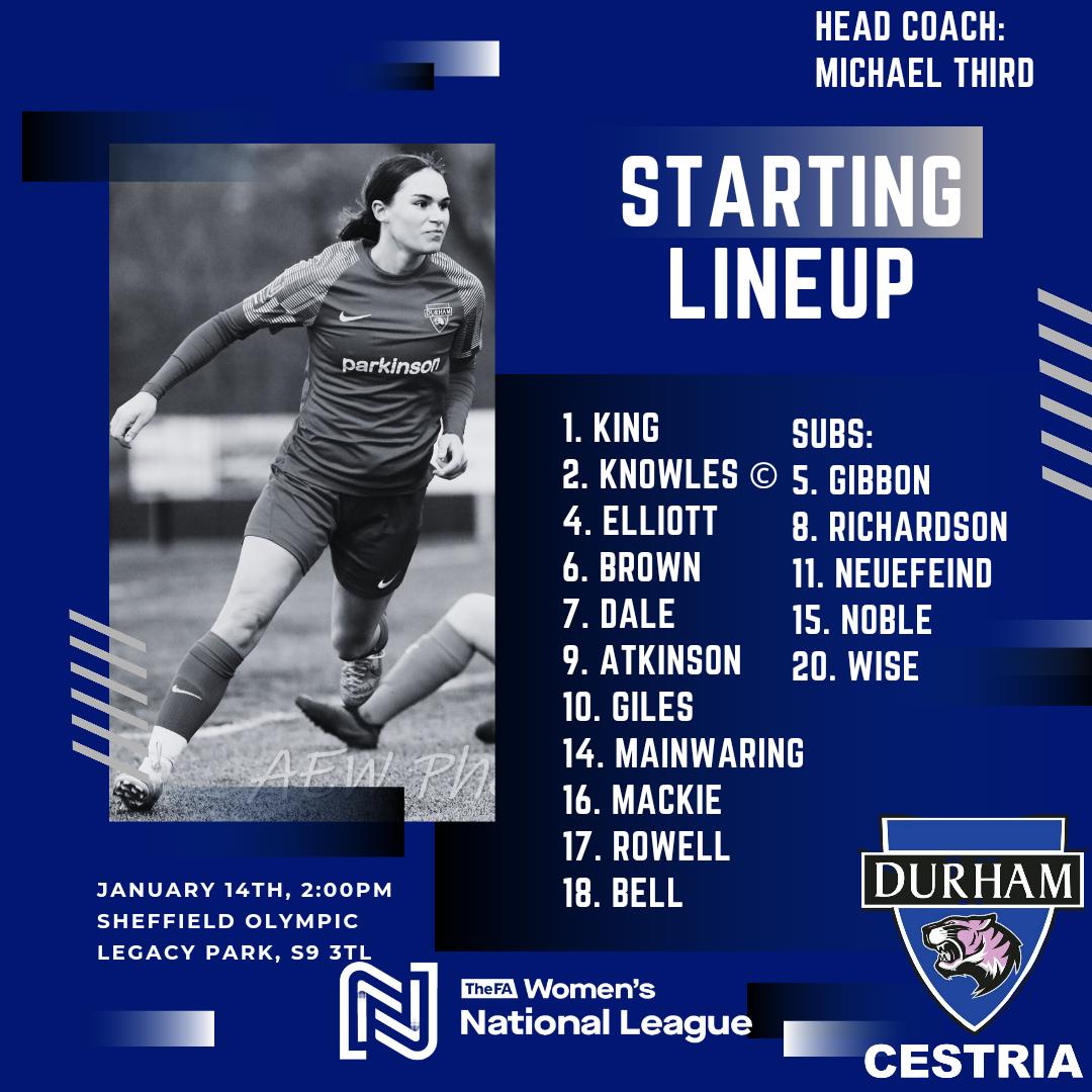 DurhamCestria's tweet photo. 📢 Starting Line-up 📢

13. @annaking02 
2. @JKnowlesPE ©️
4. @megselliottx 
6. @erinbrown476 
7. @FayeDale04 
9. @J12Olivia 
10. @leanna95629555 
14. @leashmainwaring 
16. @GraceMackie21
17. @_EllaRowell 
18. @Beccabell02 

A Cestria debut today for @erinbrown476. Welcome!

#UTD https://t.co/vi49HrLWs0