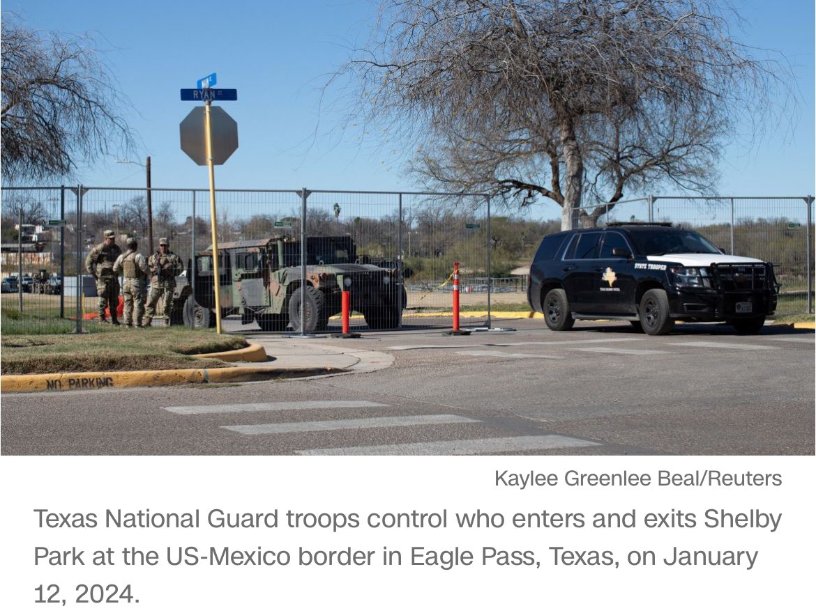 A migrant mom w/2 kids drowned in Eagle Pass Saturday. DHS says Border Patrol was physically barred by TX from accessing the river during the distress call. TX Mil Dept says it checked for migrants in distress & didn’t see anyone. More👇🏽 cnn.com/2024/01/13/us/…