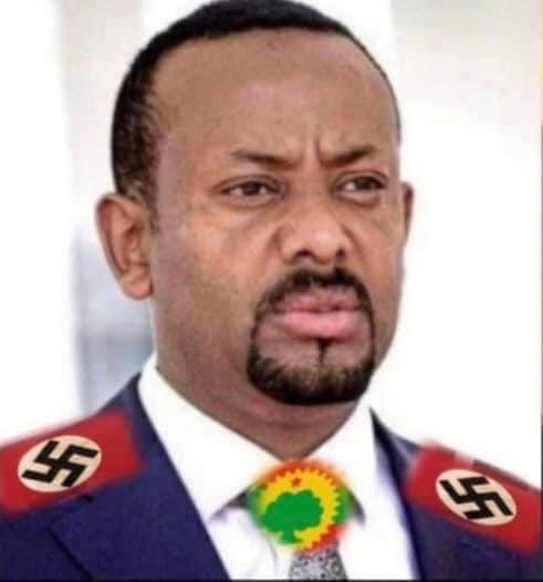 Abiy Ahmed Ali, the genocidal Adolf Hitler II who reigned in Ethiopia in the 21st century.