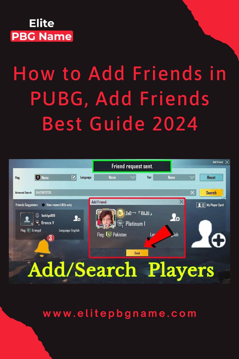 Elevate your PUBG experience by learning the art of adding friends! 🎮 Connect, conquer, and thrive in the battleground. #PUBGfriends #GamingCommunity #2024Guide #GameOn #PlayerUnknownsBattlegrounds #PUBG #GamingGuide #2024Edition #AddFriends #GamingCommunity #PlayerUnknowns