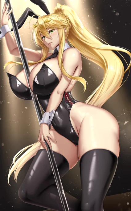 バニー上乳上。まだ兎年のバトルフェイズは終了してないぜ! 