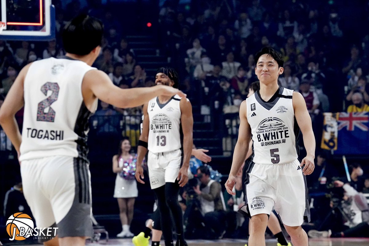 Bリーグオールスター】DAY3／ B.WHITE この2人のコンビネーションが