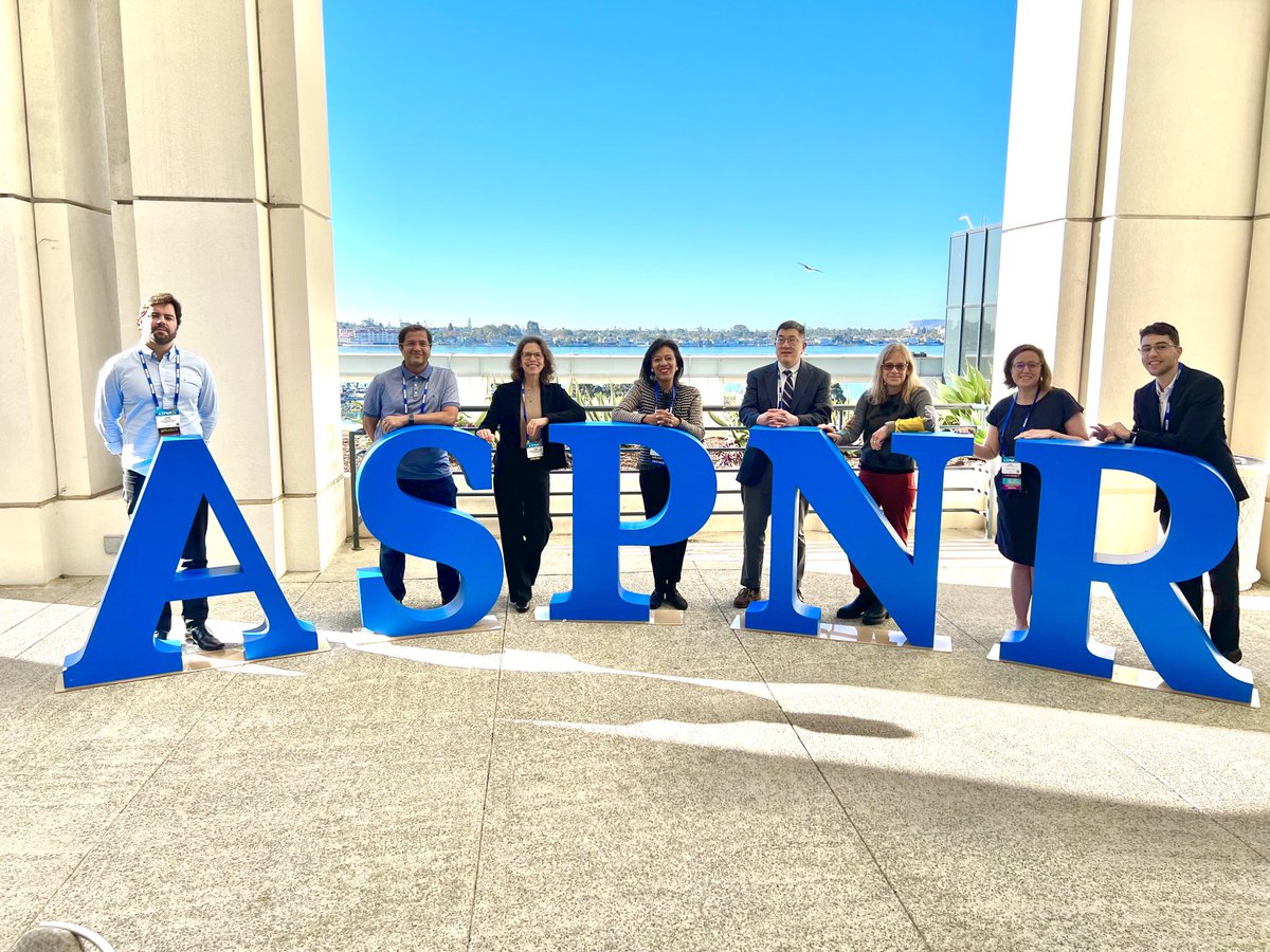 Representing ⁦@boschildrensrad⁩ ⁦@The_ASPNR⁩ annual meeting⁩ in San Diego with awesome colleagues⁩ ⁦@callyrobs⁩ ⁦@TYPoussaintMD⁩ Ellen Grant, Ed Yang, ⁦@cesaralvesneuro⁩ ⁦@JoanneRispoli⁩ ⁦⁦@md_Soldatelli⁩