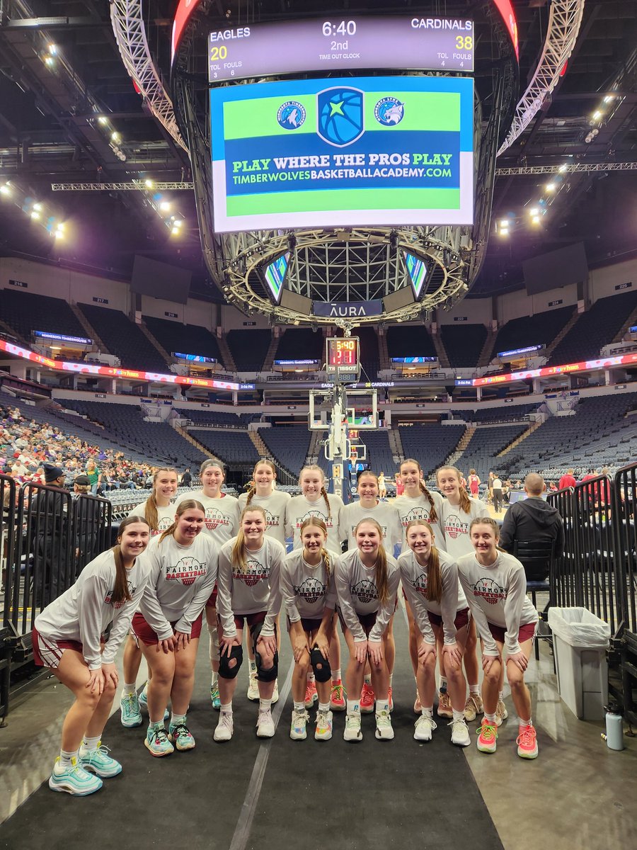 FairmontGBB's tweet photo. We had a great time playing basketball at the Target Center this weekend ❤️🏀 https://t.co/XHvnAKYv56