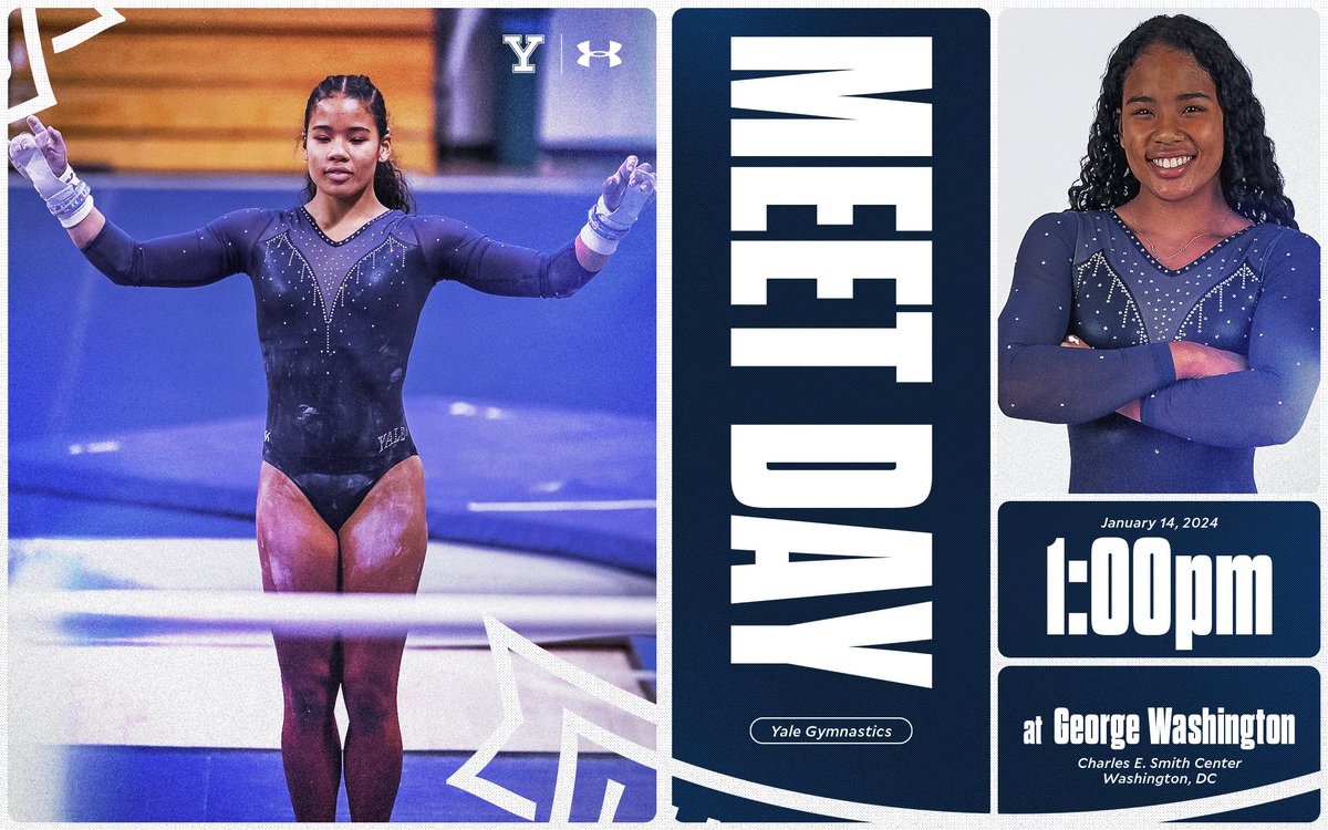 YaleGymnastics's tweet photo. WE'RE BACK! Springing into action at the first meet of the 2⃣0⃣2⃣4⃣ season! 

#ThisIsYale https://t.co/RbXfke2l2K