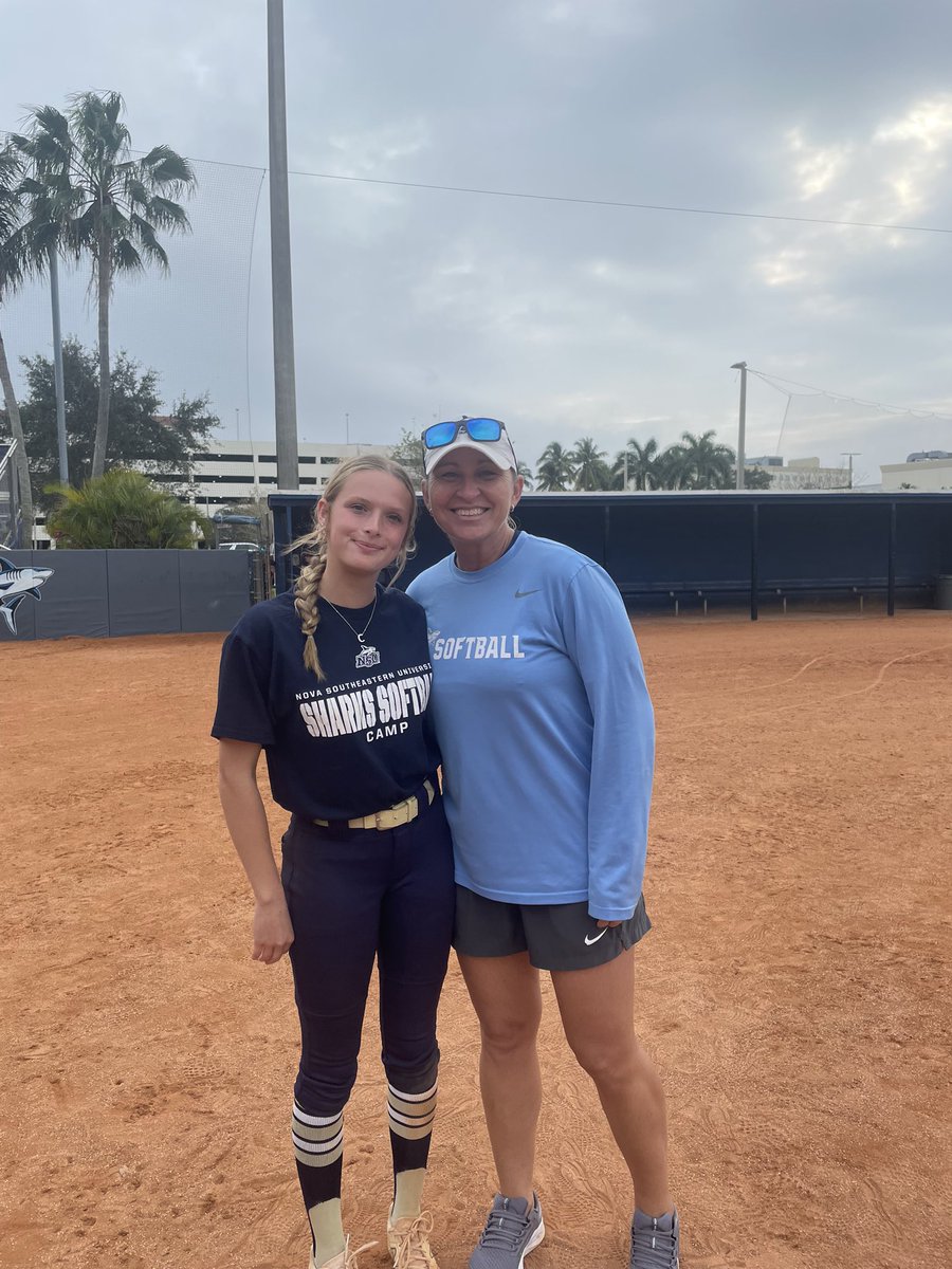 Kyleigh Meiers (@kyleighmeiers23) on Twitter photo Had so much fun at the NSU camp and learned so many new things. Thank you NOVA!🔥<a href="/HeadSharkNSU/">Lesa M. Bonee'</a> <a href="/NSU_Softball/">NSU Softball</a> <a href="/RockGoldManetta/">Rock Gold Manetta</a> Had so much fun at the NSU camp and learned so many new things. Thank you NOVA!🔥<a href="/HeadSharkNSU/">Lesa M. Bonee'</a> <a href="/NSU_Softball/">NSU Softball</a> <a href="/RockGoldManetta/">Rock Gold Manetta</a>
