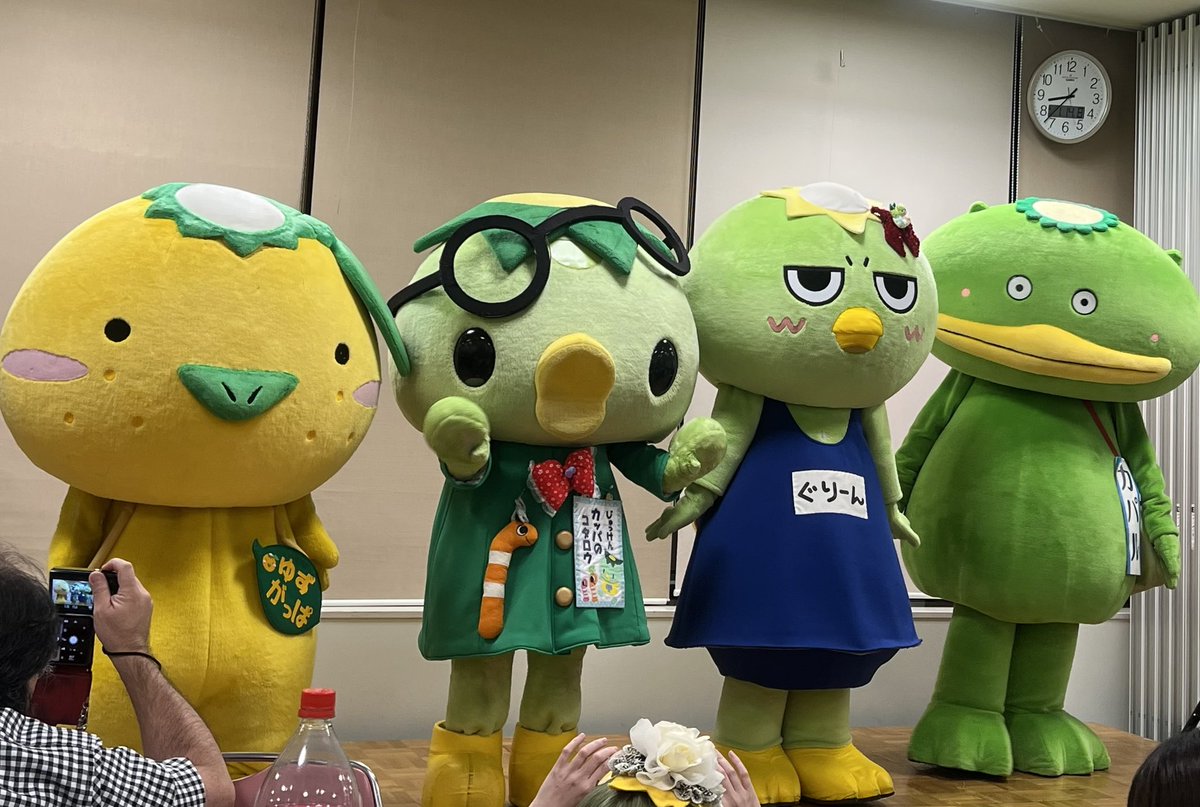 k57694635's tweet photo. 4ガッパ
それぞれ違くてそれぞれめんこい

#カッパの新年会 https://t.co/ZyWbnFcjve