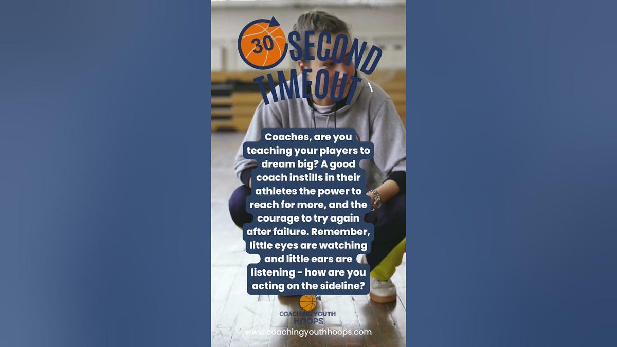 bflitter's tweet image. Coaches, Are You Inspiring Big Dreams and Courage? #youthcoaching #youthbasketball #basketballshorts dlvr.it/T1MjVX