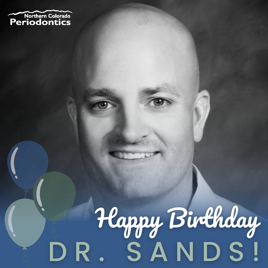 NoCoPerio's tweet photo. Happy Birthday, Dr. Sands! Your commitment to dental excellence and patient care inspires us all. Here's to another year of success and smiles! https://t.co/VWnUcJVKSO