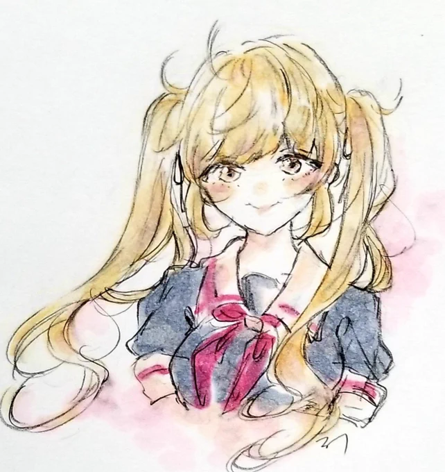 村雨ちゃん  #艦これ版深夜の真剣お絵描き60分一本勝負 #艦これ版真剣お絵描き60分一本勝負_20240114