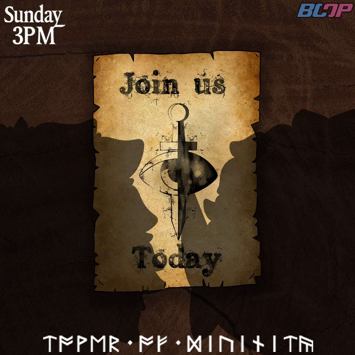 Join us Today at 3:00 p.m  ( 🇬🇧 )

twitch.tv/boop_together

We're back with the beginning of season 4 

Tower of Divinity 
Season 4 Episode 1
Return to the Tower 👁️🗡️

#DnD #TwitchStreamers #live #SmallStreamer #LGBTQ