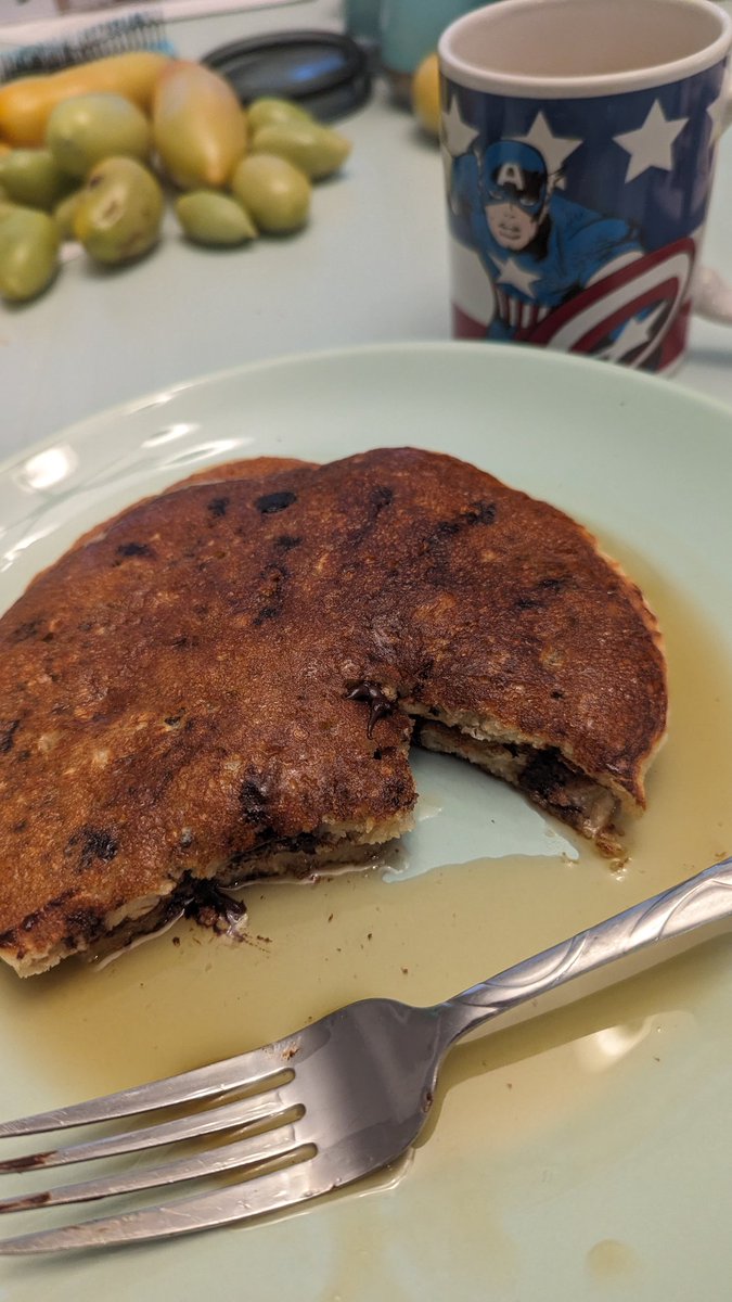 PancakesWYDad's tweet photo. Sunday morning pancakes! 
#cooking #dad #mom #kids
#parenting #pancakes #beManly
#family #breakthecycle https://t.co/wC8s7nHabl