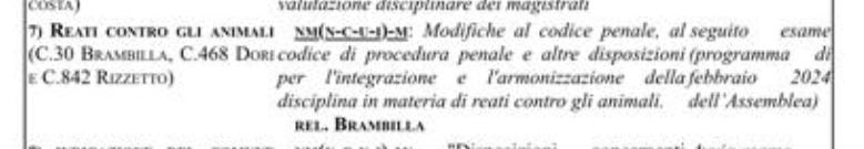 mvbrambilla's tweet photo. La proposta di legge a mia prima firma per inasprire le pene per chi tortura e uccide gli #animali sará in aula di Montecitorio nel mese di febbraio, come potete leggere nell'allegato. Mi aspetto collaborazione da tutte le forze politiche, basta ostruzionismo e perdite di tempo! https://t.co/zgcI00Tmyp