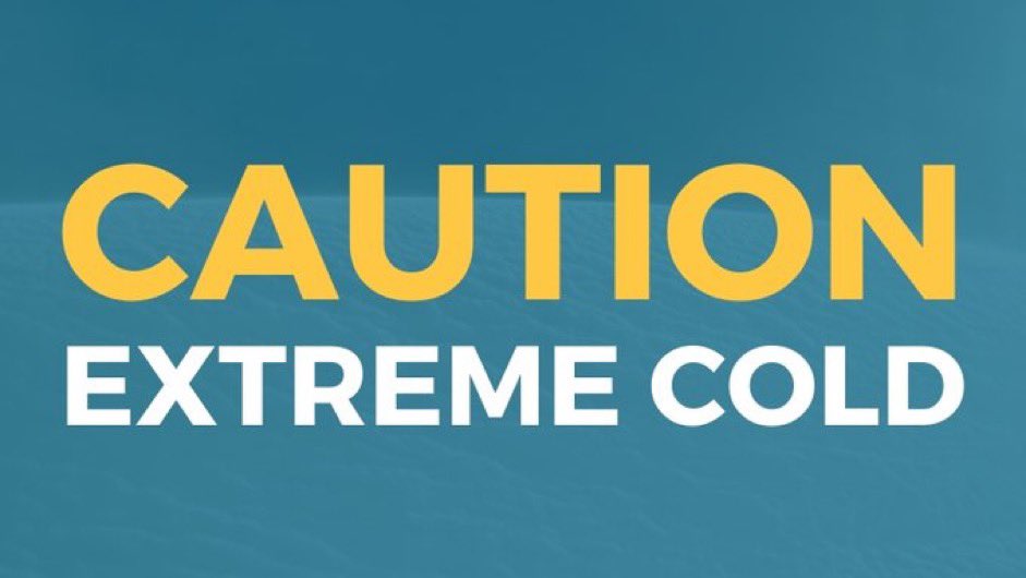 🥶 Extreme Cold Alert! 🥶 Today brings extremely cold temperatures and travel is not advised. NDOT crews continue to clear roads. Check 511.nebraska.gov for the Plow Tracker, current driving conditions & closures. 📞 Stranded? Stay in your car & call *55 for help.