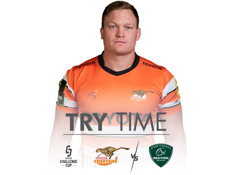 58'|TRY TIME! Louis vd Westhuizen scores a try for the Cheetahs! Toyota Cheetahs 17-20 Section Paloise #CHEvPAU #EPCRChallengeCup @ToyotaSA